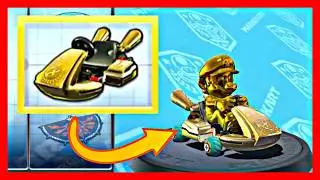 DESBLOQUEAR el COCHE DORADO (Componentes Dorados) | Tutorial Mario Kart 8 Deluxe 2024