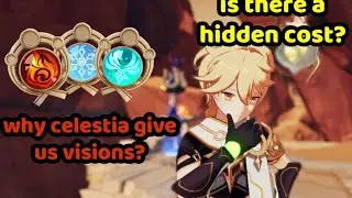 why celestia give us visions ? | genshin impact theory