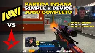 NAVI vs ASTRALIS - JOGO COMPLETO (Todos os Mapas) IEM Cologne 2023