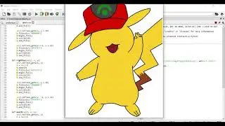pikachu using python turtle