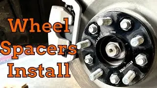 Wheel Spacers Install | Tesla Model Y