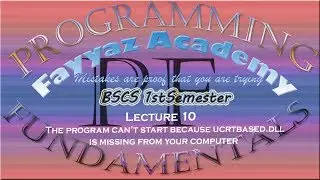The program can’t start because ucrtbased.dll is missing from your computer