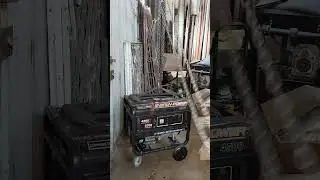 Готовимся к зиме.Сделал колёса генератору.
