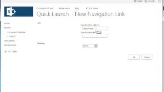 How to Add an Item to the SharePoint 2013 Quick Launch Bar - SharePoint 2013 Tutorials