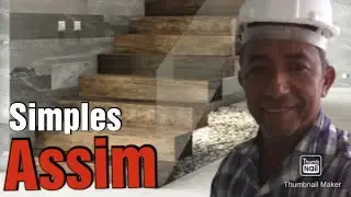 Será que é possível colocar cerâmica em escada sem rebocar?