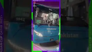 UZBEKISTAN VS SURIYA  Terma jamoamiz Suriyaga qarshi uchrashuvda ishtirok etish uchun stadionga.....