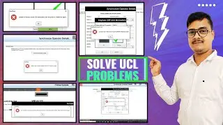 UCL Software Errors Solution | Kese Solve Kare UCL Software Ki Problmes | #cscucl