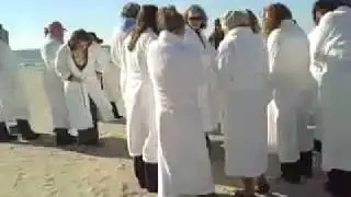 Bathrobes on the Beach