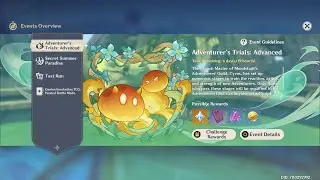 Fortuitous Trial | Adventurer's Trials: Advanced | Version 3.8 Event [ Genshin Impact ]