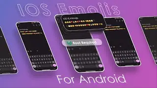 IOS Emojis for Any Android 2022 | Install IOS 15 Emojis on Android | Magisk - Root || by Vikzz Tech