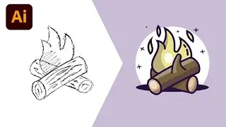 Sketch to Vector (Adobe Illustrator iPad)