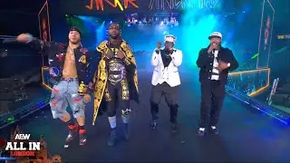 SWERVE STRICKLAND FULL HD ENTRANCE AEW ALL IN | 25 AUGUST 2024