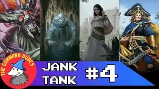 Hidetsugu vs. Karlov vs. Liliana vs. Beckett Brass |JANK TANK #4| A Stream VOD |  EDH CONTNT