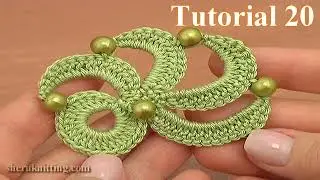 Irish Lace Crochet Motif