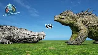 DEINOSUCHUS VS ARK ASCENDED DINOSAURS | ARK: SURVIVAL ASCENDED