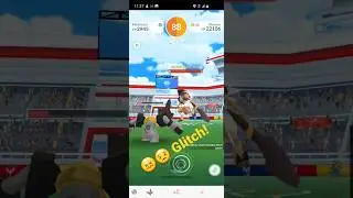 😣😖 #Glitch #Kleavor CAN'T DIE! #RaidDay #PokemonGo #PokemonGoRaidDay MUST RESTART!