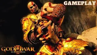 kratos Killing Helios | God Of War 3 Remastered |  PS4 [1080p HD] - No Commentary |
