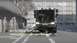 Bucher CityCat VR50 series - Advanced Driver Assistance Systems