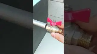 Plumbing tips and tricks! How to securely connect a faucet t to a metal pipe without threads 