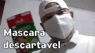 Mascara descartável de filtro de Café.      コーヒー用ペーパーフィルタ マスク , by Takenaka.