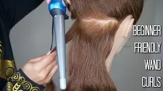 How to Use a Curling Wand for Beginners! (In depth)