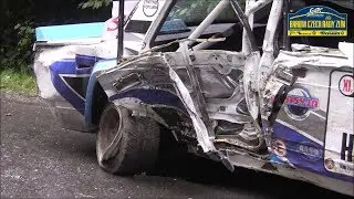 Barum czech rally Zlín - Crashs and actions compilation