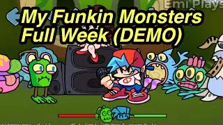 Friday Night Funkin Mod || My Funkin Monsters Full Week (DEMO) [Fnf Mod]