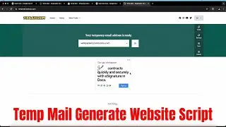 Temp Mail Generator Website