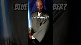 What Happened to Mace Windu's BLUE Lightsaber?