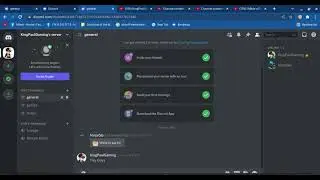 I made a Discord Server(Join) Links are in The Description below
