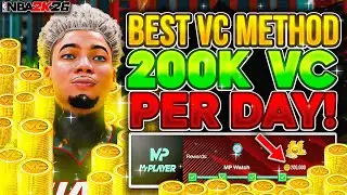 GET FREE 99 OVR BUILDS IN NBA 2K26! EARN 200K PER DAY! BEST VC METHOD (ENDORSEMENT AND FIBA METHOD)