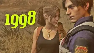 Resident Evil 2 Ending With 1998 Outfits