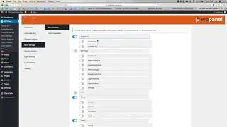 WP Panel - Changing the WordPress Menu Text