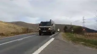 Nuclear weapons convoy near Loch Lomond