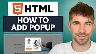 How to Add a Popup to HTML Website (2025)