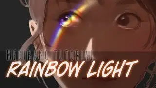 [Medibang Paint Pro desktop version how to] Rainbow Light Effect