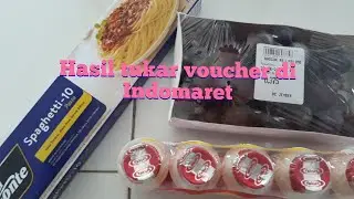 Tukar voucher di Indomaret dapat beginian