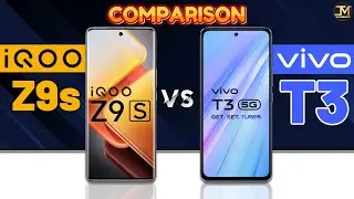 iQOO Z9s vs Vivo T3 : Which Phone is Best❓😲