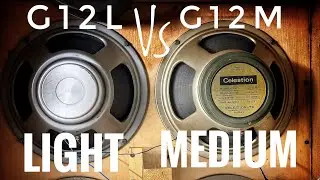 Celestion G12L vs G12M Greenback Comparison and COMBINATION!