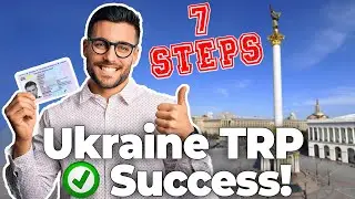 TRP Ukraine. How To Get Ukraine D Visa or Residency in Ukraine (Steps 4-7)