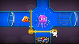 Fishdom mini game / Save the fish game / android ios walkthrough gameplay / fishdom game / videogame