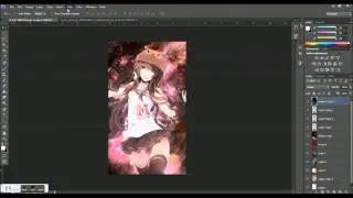 Space Anime Speedart
