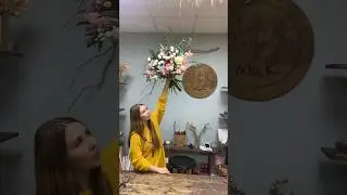 Упаковка букета на 250 р с пихтой/ Полное видео на канале