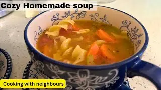Easy comforting  Chicken Noodle  soup Recipe