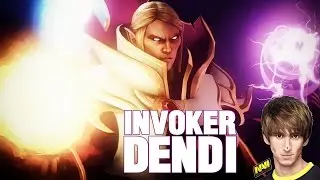 Dota 2 - DENDI TRAINING INVOKER!