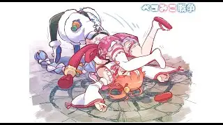 Usada Pekora indo a lua. Feat Sakura Miko 300Qi