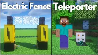 Minecraft: 3 Simple Redstone Builds #16