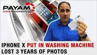 iPhone X put in washing machine, lost 3 years of photos full