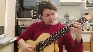 М. Лукин "Прогулка по парку"." Ренессанс гитары". исп. Евгения Коробкова. Россия, Карталы