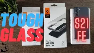 SPIGEN ALIGNMASTER TEMPERED GLASS FOR S21FE 💪| #shorts